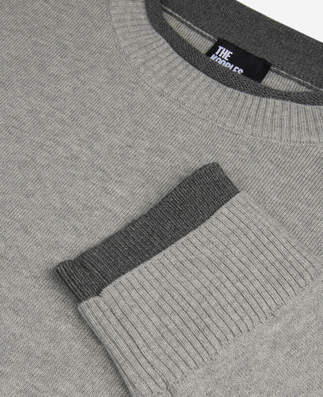 The Kooples HOMME MIDDLE GREY / ANTHRACITE pull gris