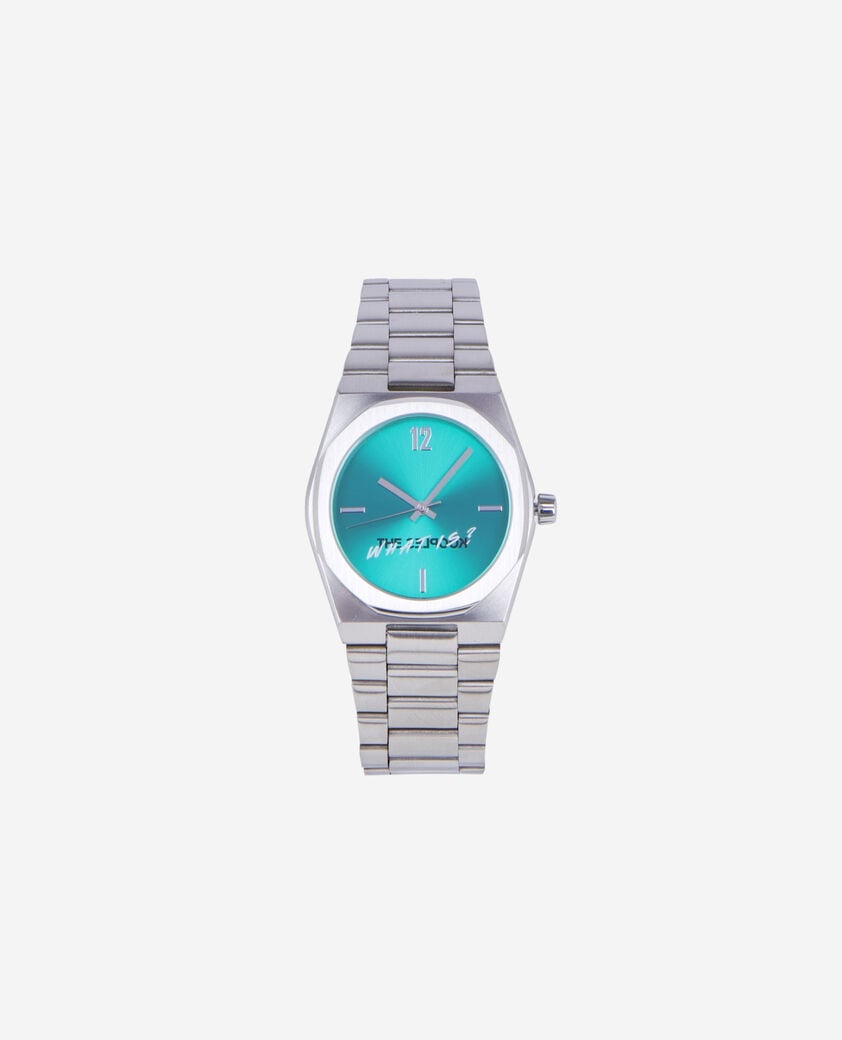 The Kooples MIXTE SILVER montre what is argentée cadran vert