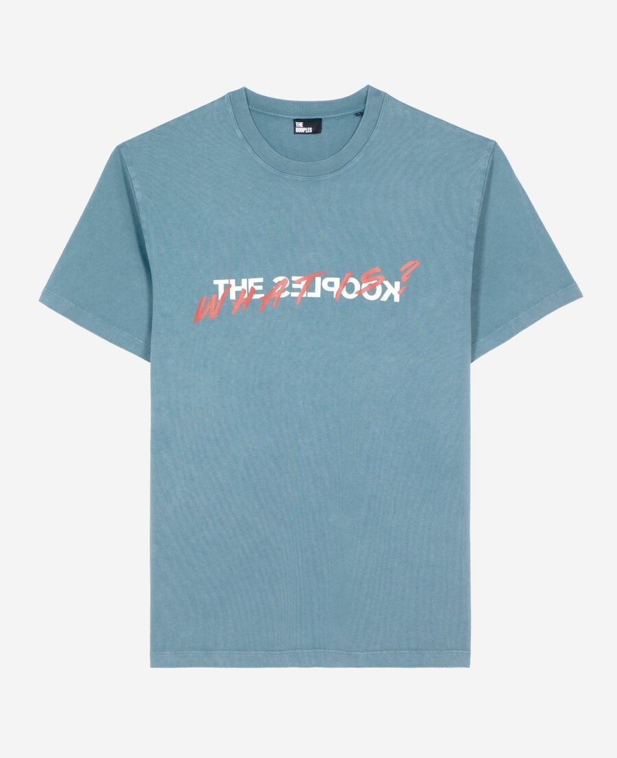 The Kooples HOMME BLUE GREY t-shirt what is bleu