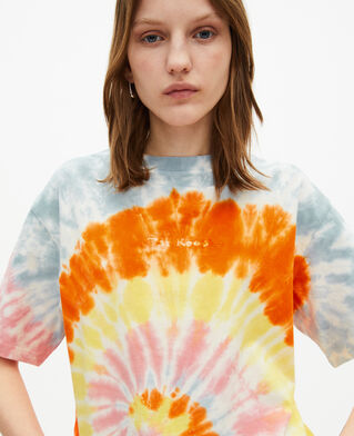 The Kooples FEMME BABY BLUE t-shirt tie and dye multicolor