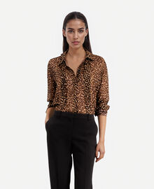 The Kooples FEMME LEOPARD chemise imprimé léopard