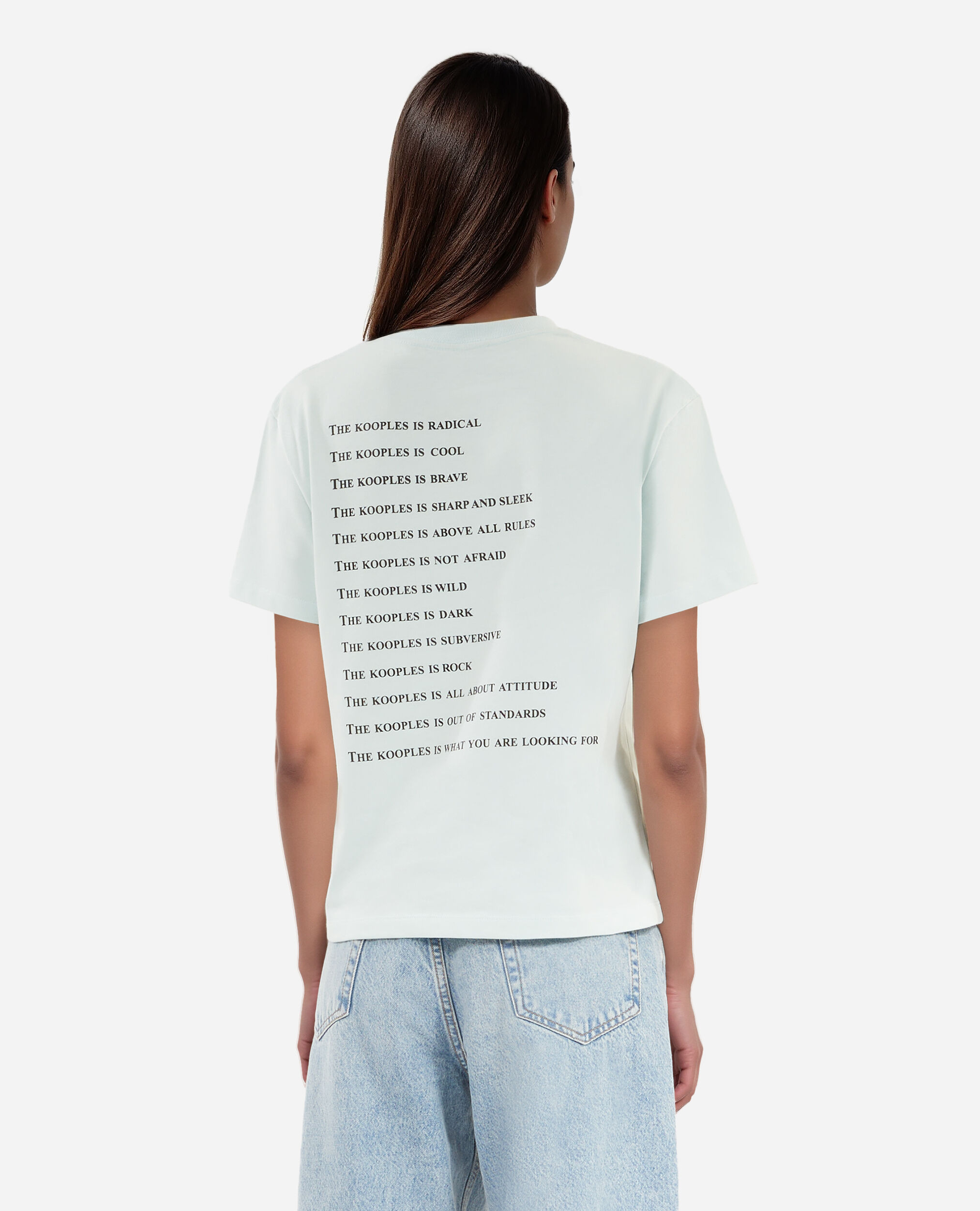 T-shirt What is bleu clair, BABY BLUE, hi-res image number null