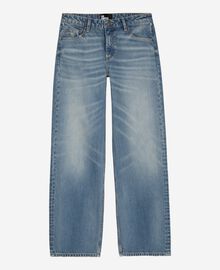 The Kooples FEMME BABY BLUE jean large bleu clair