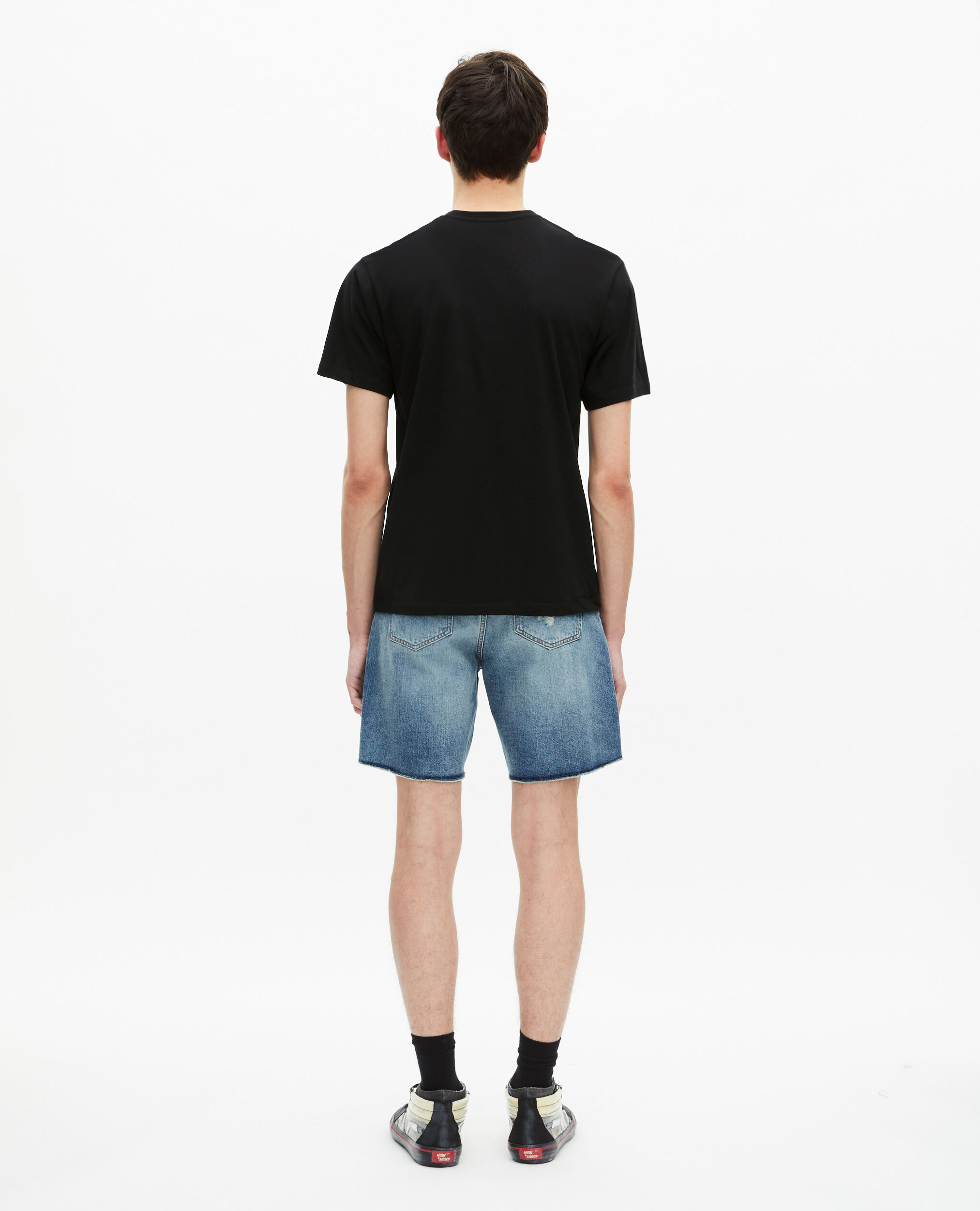 T-shirt avec Logo noir, BLACK, hi-res image number null