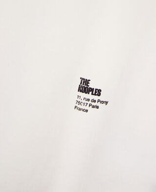 The Kooples FEMME ECRU t-shirt avec sérigraphie écru