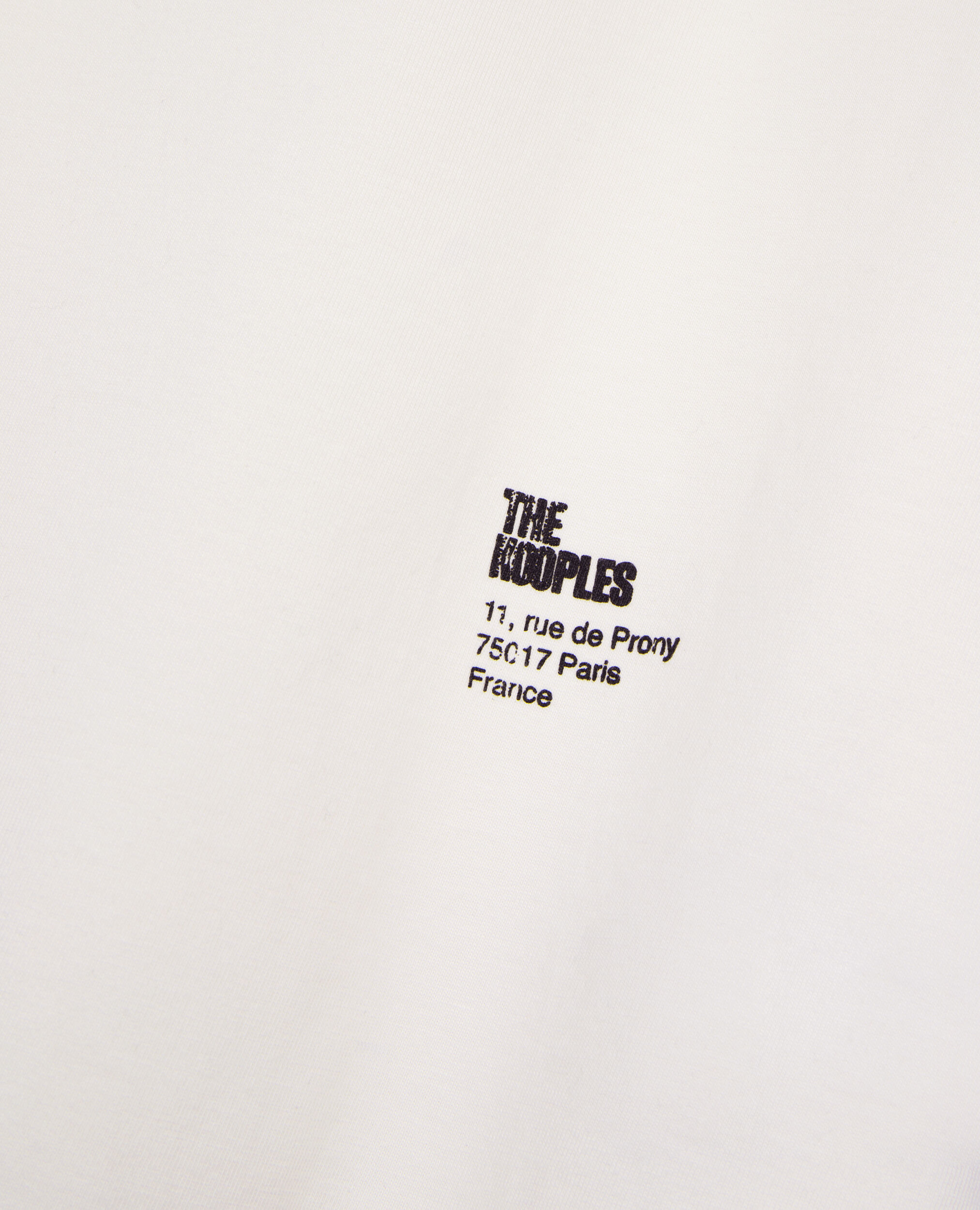 T-shirt avec sérigraphie écru, ECRU, hi-res image number null