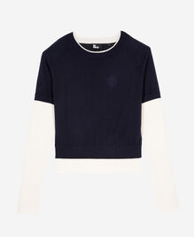 , DARK NAVY-ECRU, hi-res image number null