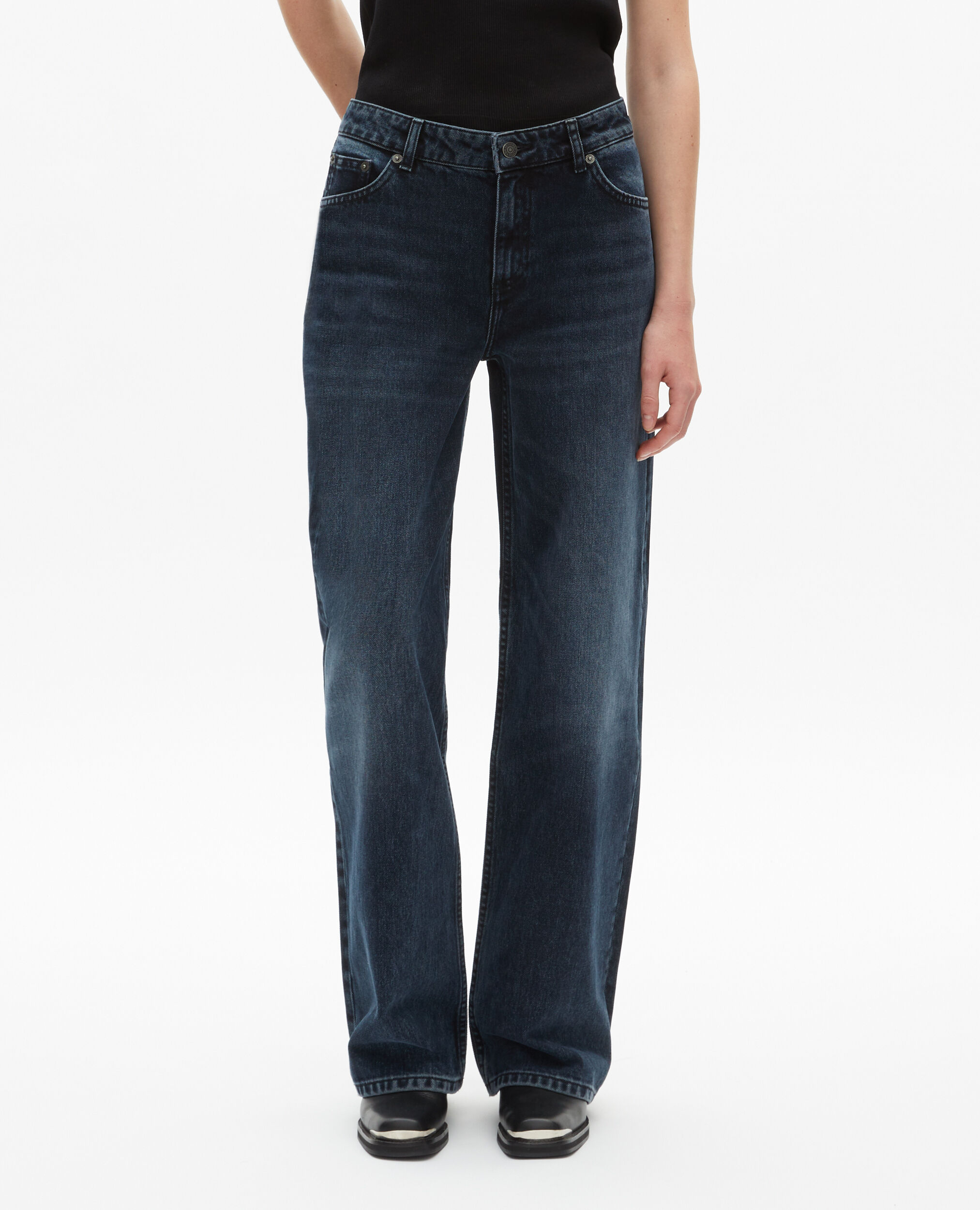 Jean large bleu foncé, BLUE ELECTRIC, hi-res image number null