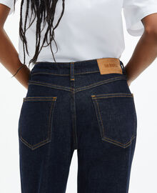 The Kooples FEMME BLUE ELECTRIC jean droit bleu foncé