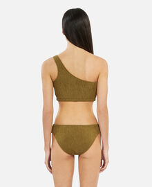 The Kooples FEMME KAKI haut de maillot de bain the kooples x luz asymétrique kaki
