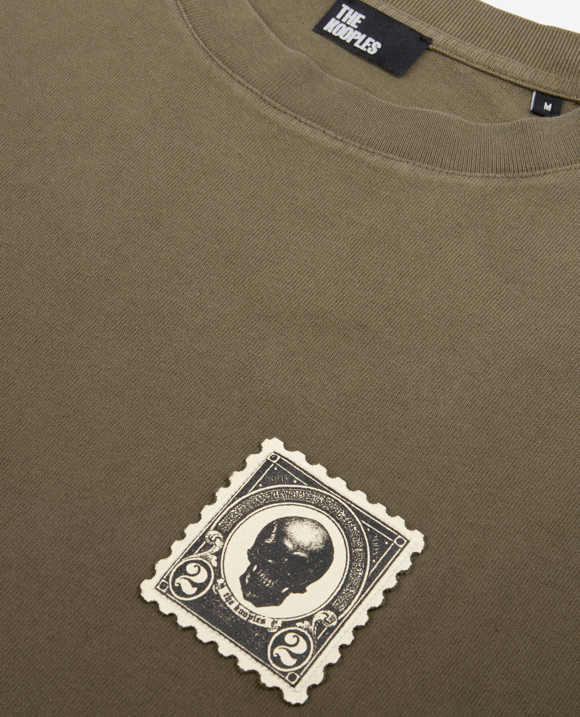 T-shirt avec patchs kaki, DARK BROWN, hi-res image number null