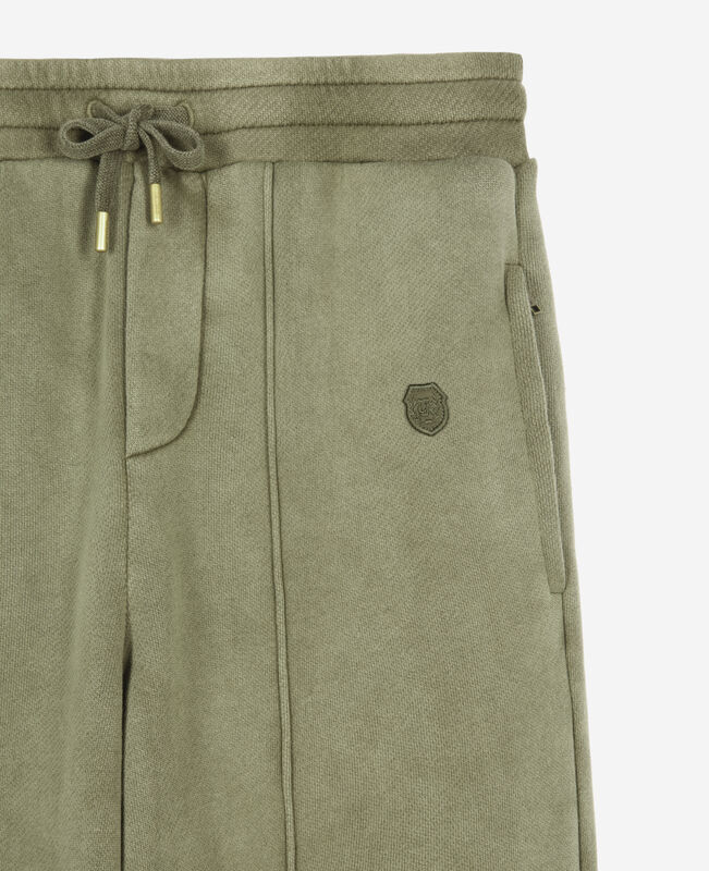 The Kooples HOMME KAKI jogging avec blason kaki