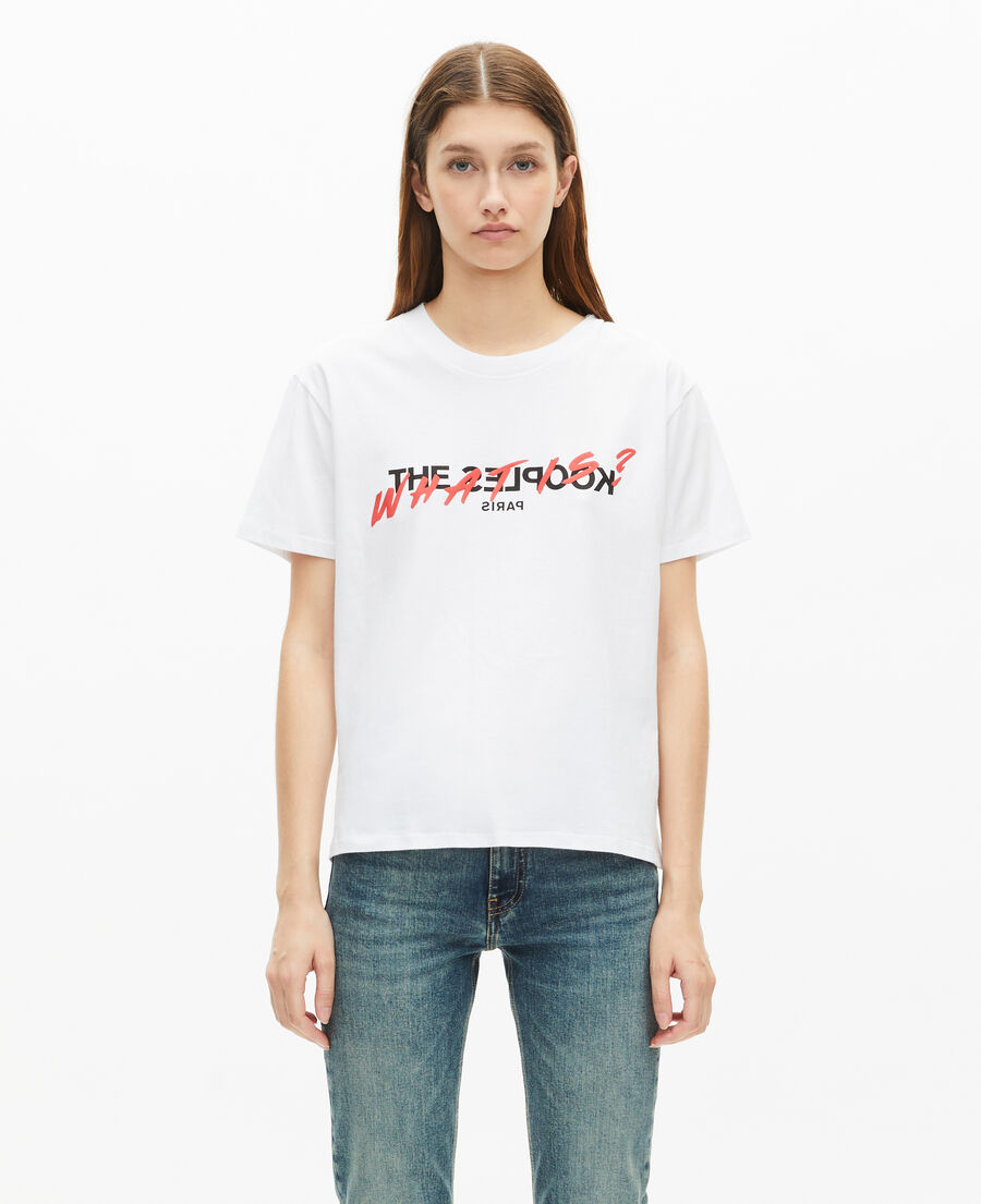 The Kooples WOMEN WHITE white what is t-shirt
