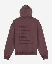 The Kooples HOMME FIGUE sweatshirt à capuche what is bordeaux