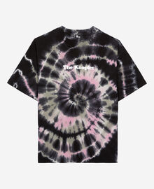 The Kooples HOMME ECRU GREEN t-shirt tie and dye noir