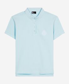 The Kooples FEMME BABY BLUE polo col mao bleu clair