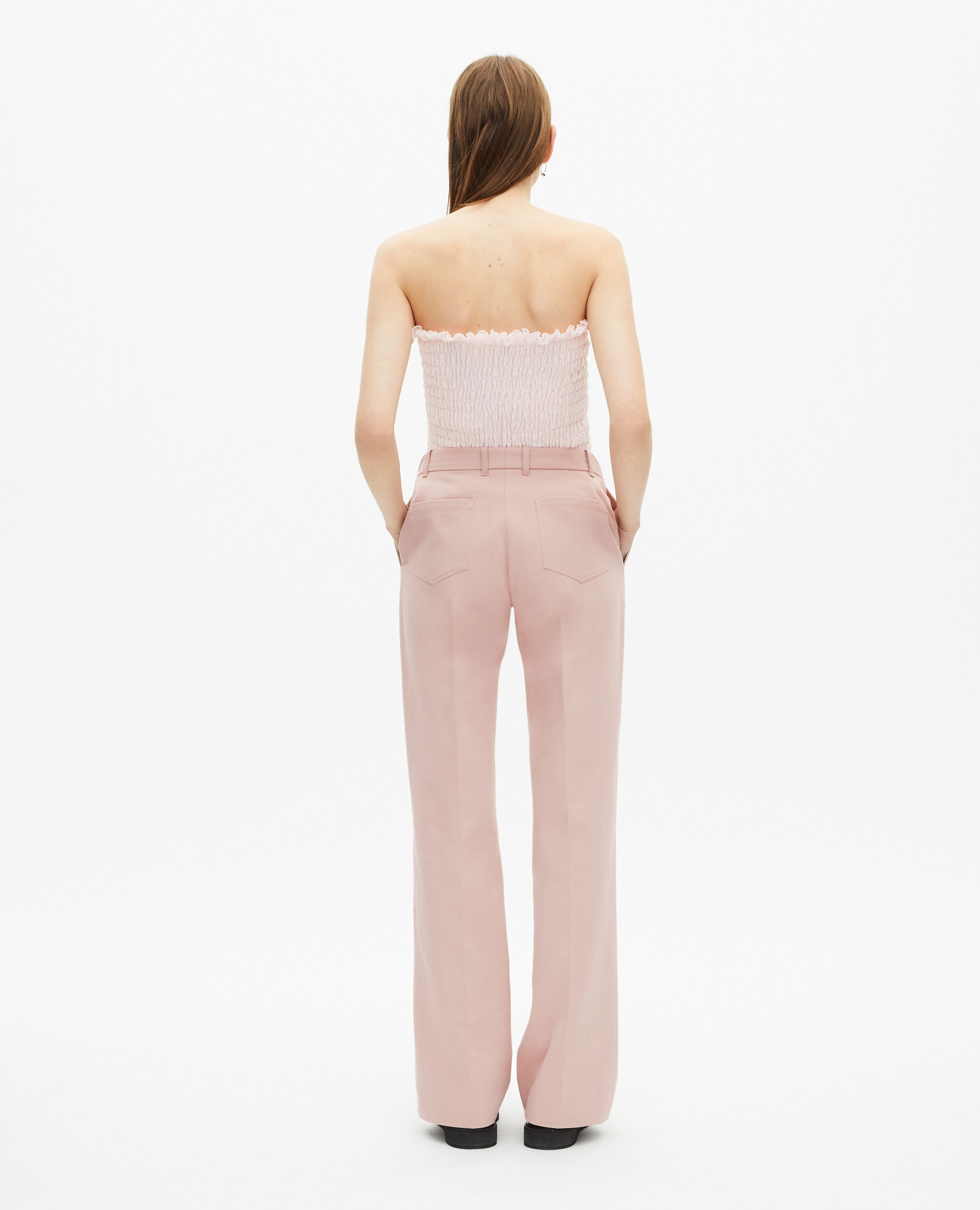 Top bustier smoké rose, LILA, hi-res image number null