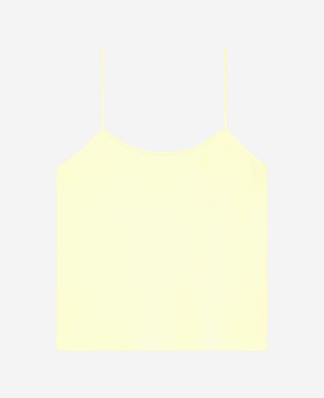 The Kooples FEMME YELLOW caraco jaune clair