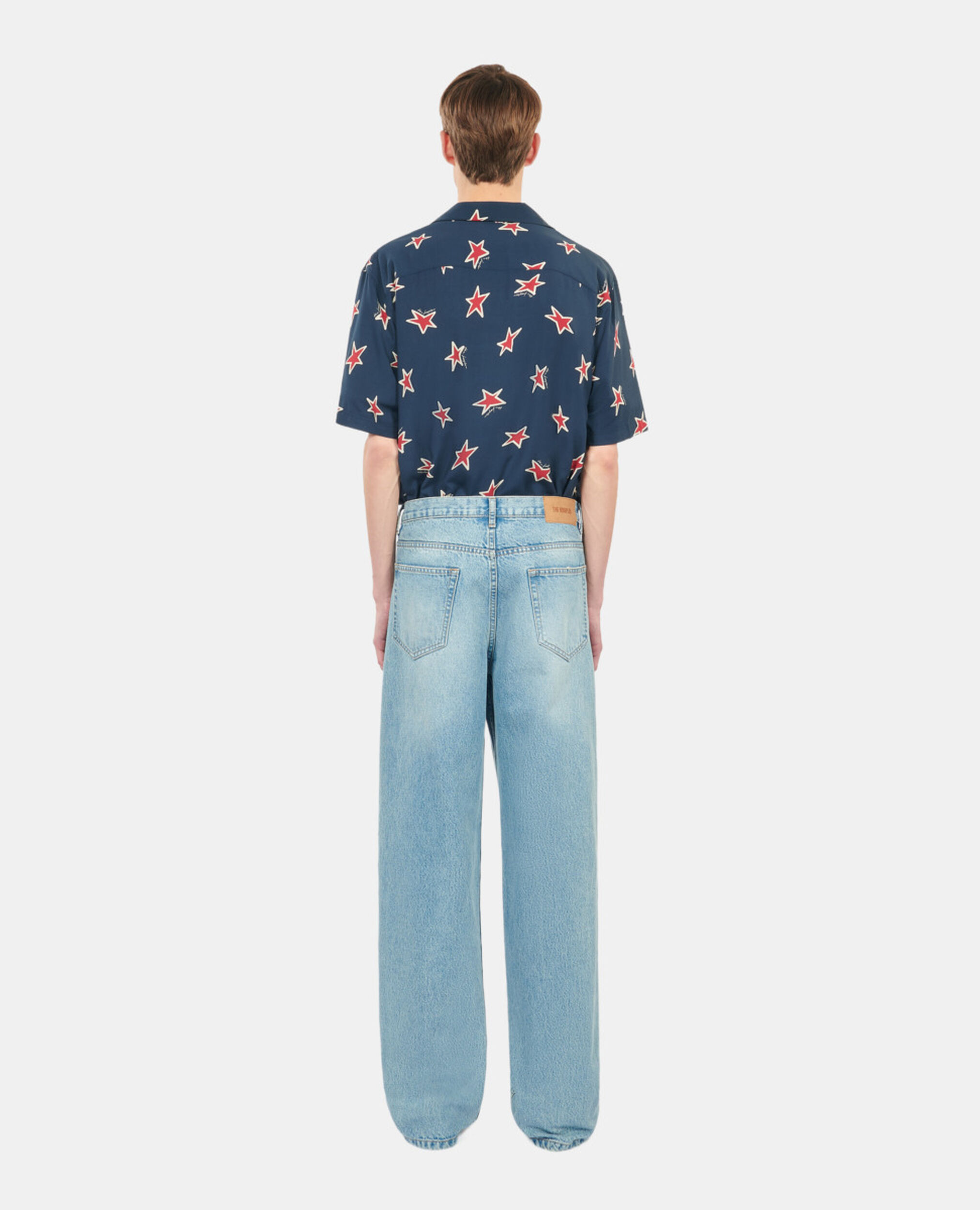 Jean droit bleu, BLUE/GREEN, hi-res image number null