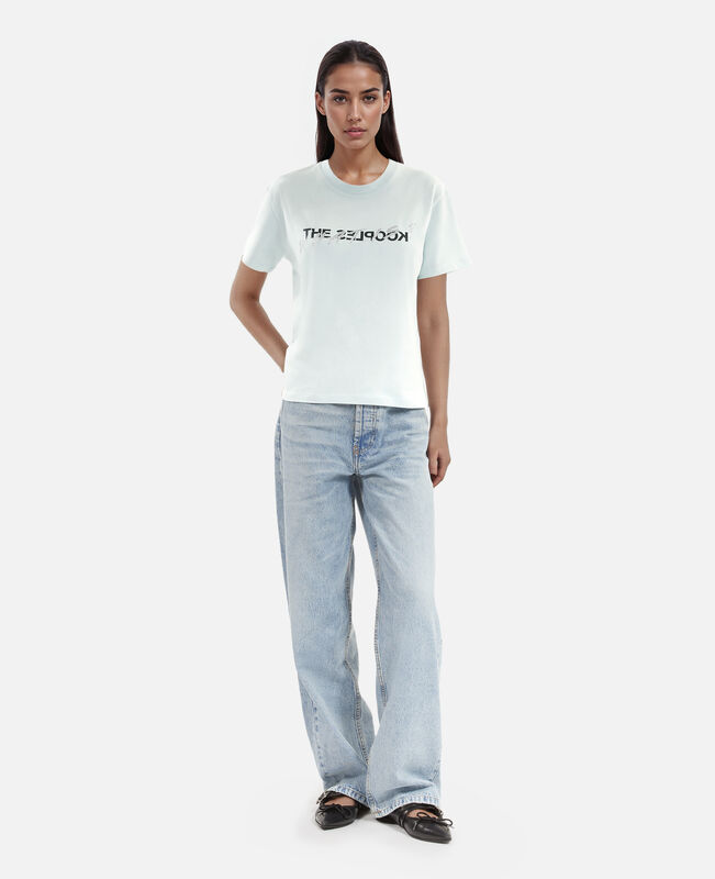 The Kooples FEMME BABY BLUE t-shirt what is bleu clair