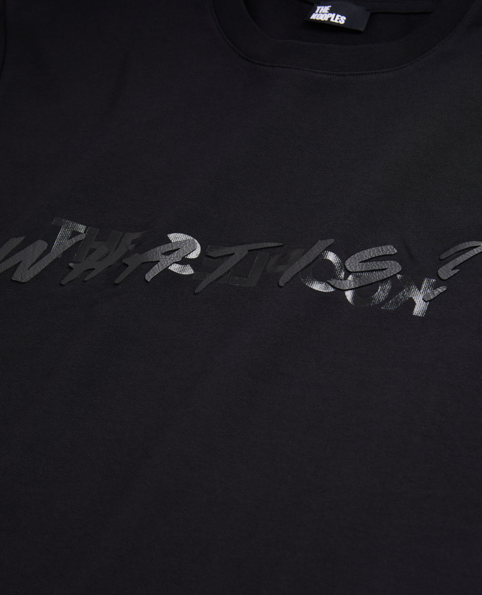 T-shirt What is noir, BLACK, hi-res image number null