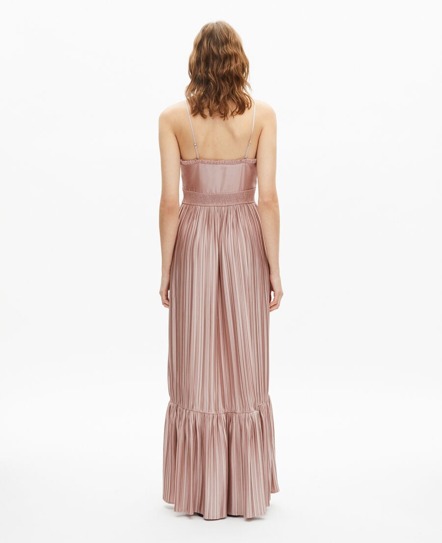 The Kooples WOMEN LILA long pink dress