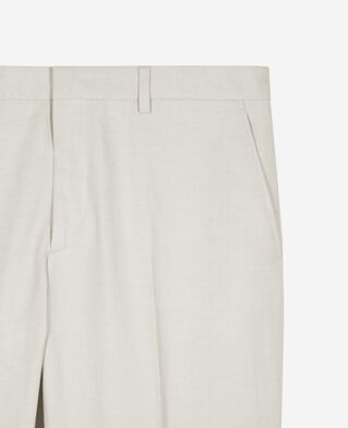 The Kooples HOMME ECRU pantalon de costume écru