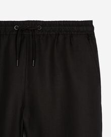 The Kooples HOMME BLACK jogging droit noir