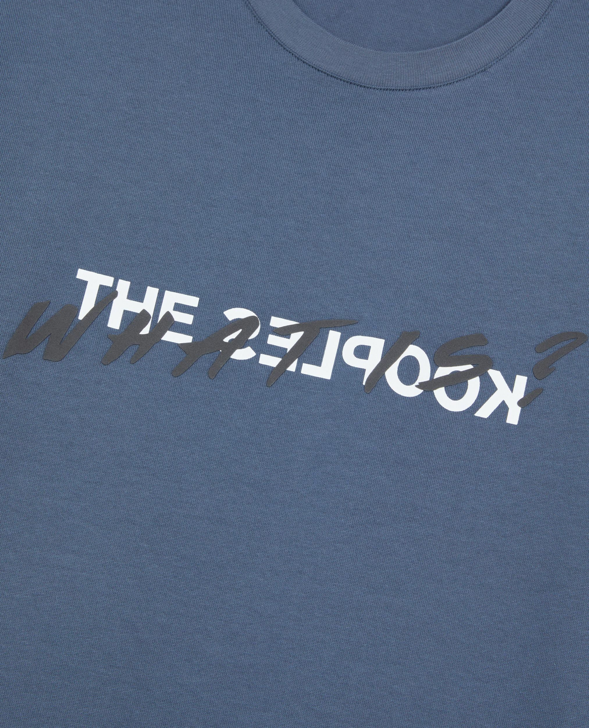 T-shirt What is bleu foncé, DARK NAVY / DARK NAVY, hi-res image number null