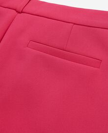 The Kooples FEMME PINK short tailleur rose en crêpe