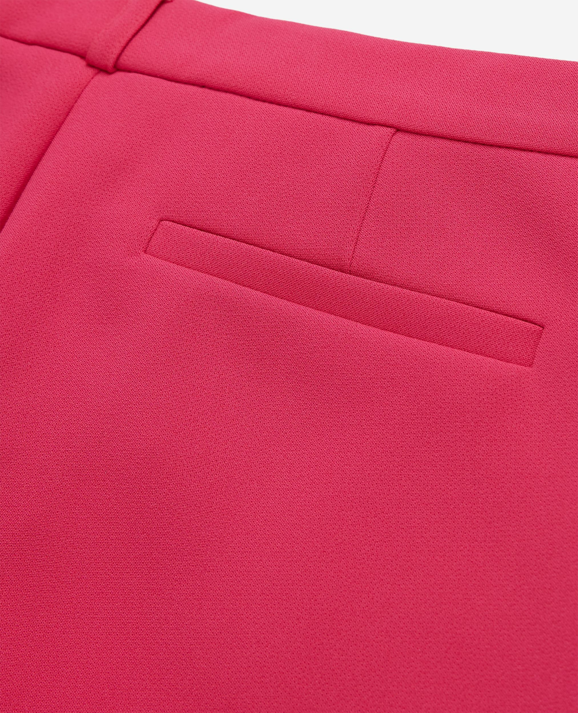 Short tailleur rose en crêpe, PINK, hi-res image number null