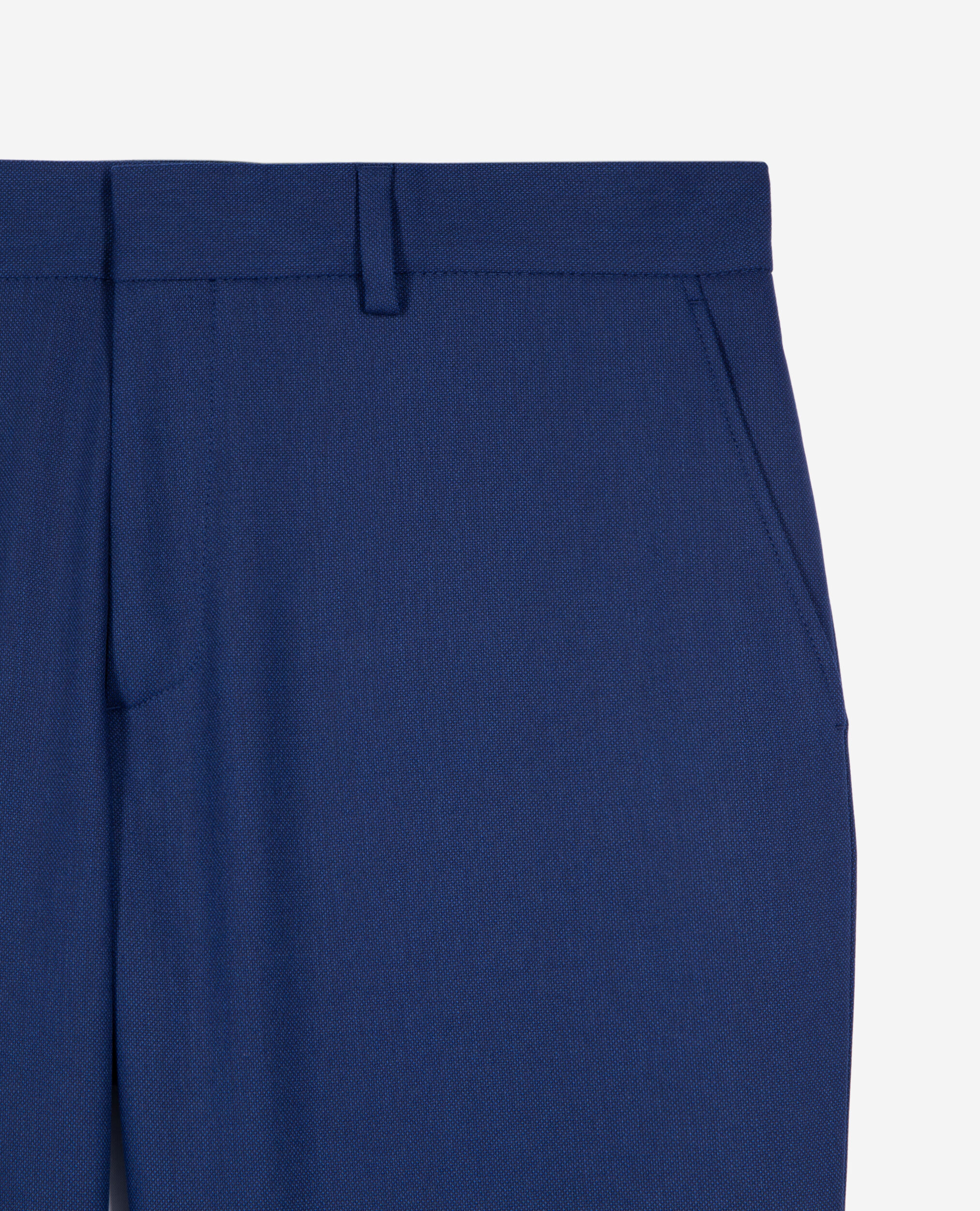 Pantalon de costume bleu, NAVY, hi-res image number null
