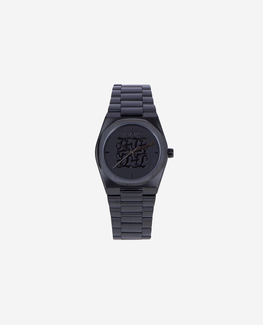 The Kooples MIXTE BLACK montre monogramme noire