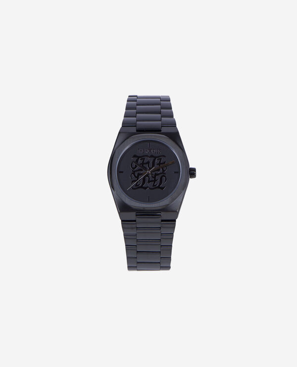 The Kooples MIXTE BLACK montre monogramme noire