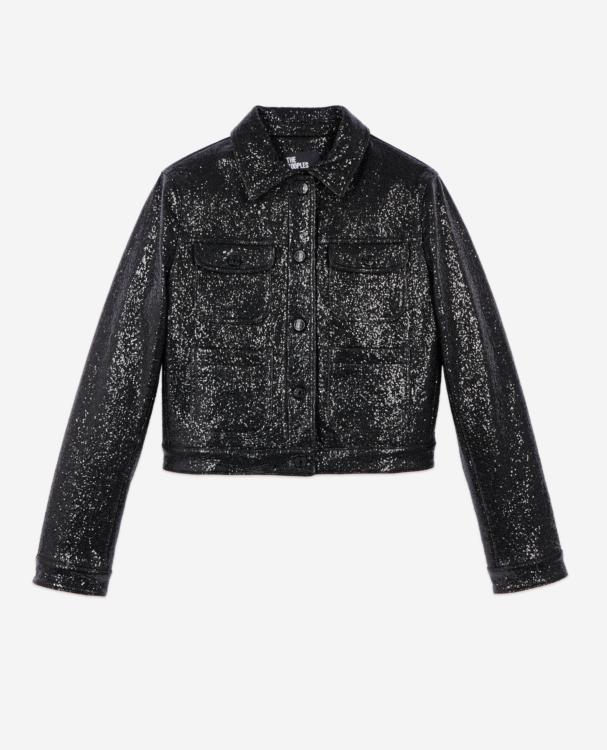 Veste courte noire, BLACK, hi-res image number null