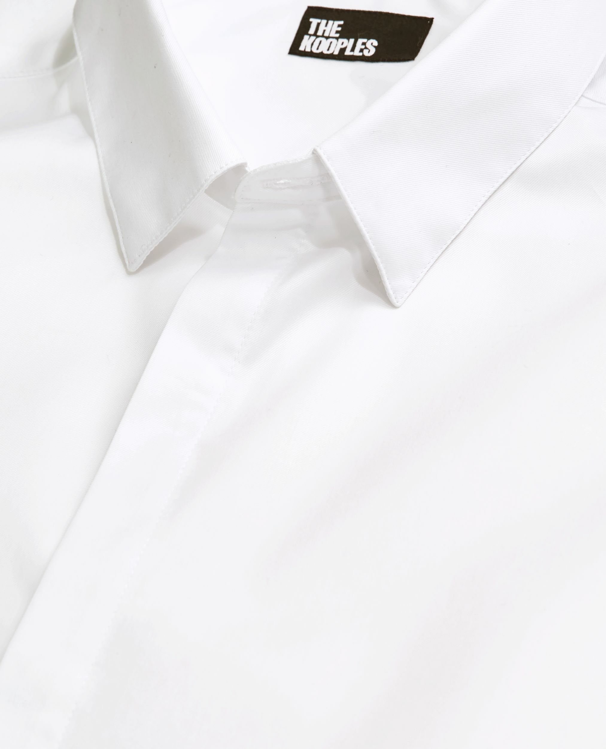 Chemise col classique blanche, WHITE, hi-res image number null