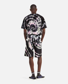 The Kooples HOMME ECRU GREEN short imprimé tie and dye noir