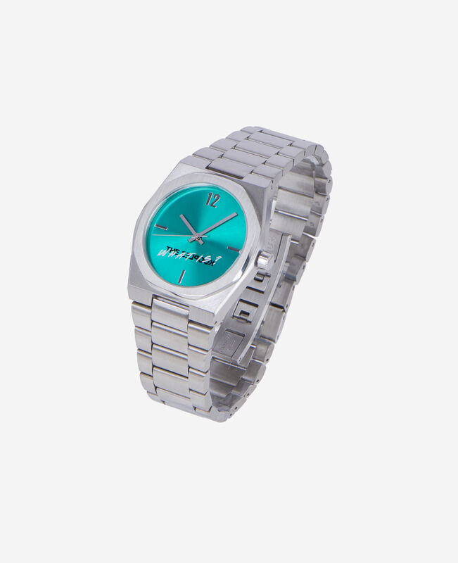 The Kooples MIXTE SILVER montre what is argentée cadran vert