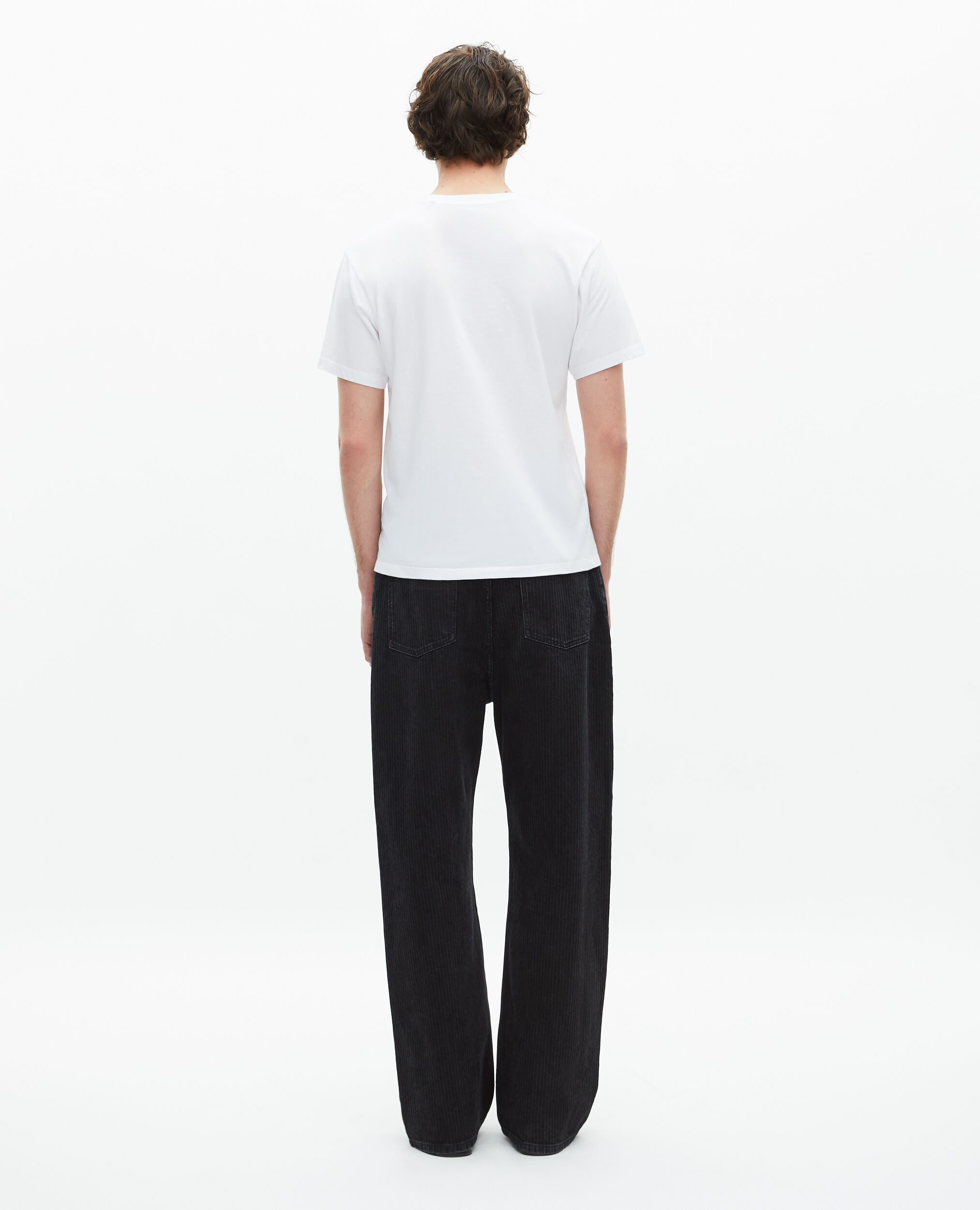 T-shirt avec Logo blanc, WHITE, hi-res image number null