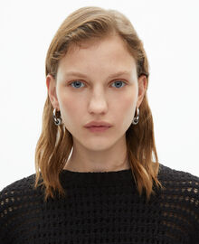 The Kooples FEMME BLACK pull ajouré mélangé noir