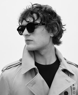 The Kooples MEN BEIGE long beige trench coat
