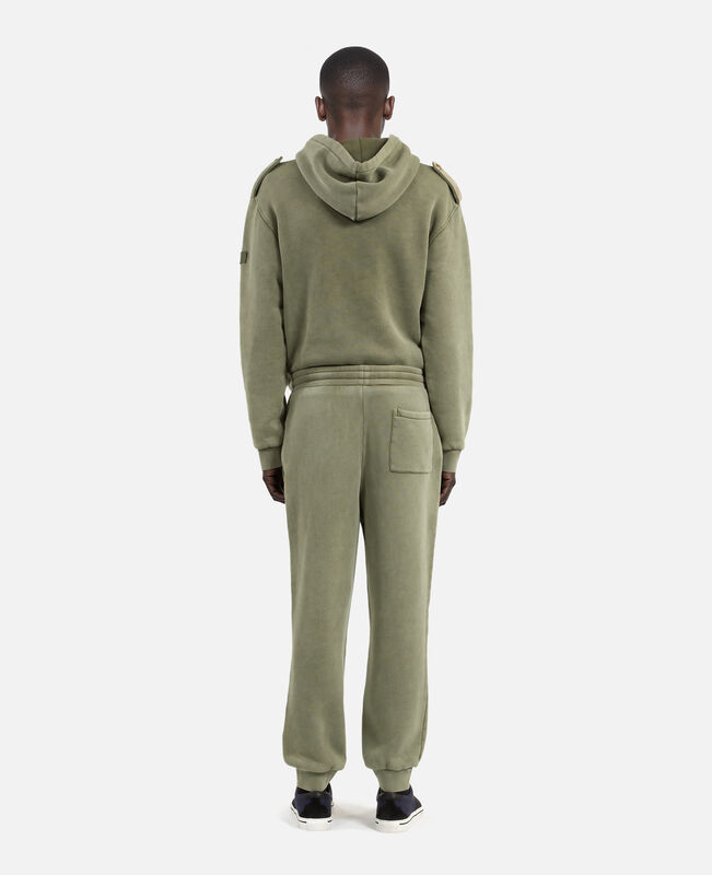 The Kooples HOMME KAKI jogging avec blason kaki