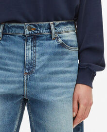 The Kooples HOMME BABY BLUE bermuda en denim bleu