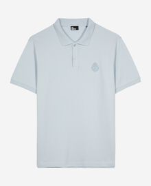 The Kooples HOMME BABY BLUE polo en piqué col classique bleu clair