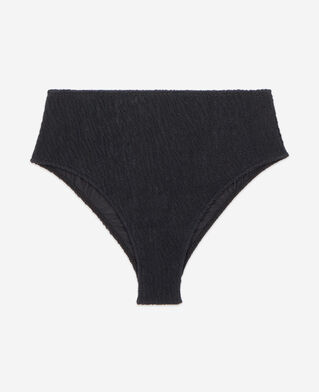 The Kooples FEMME BLACK bas de maillot de bain the kooples x luz taille haute noir 
