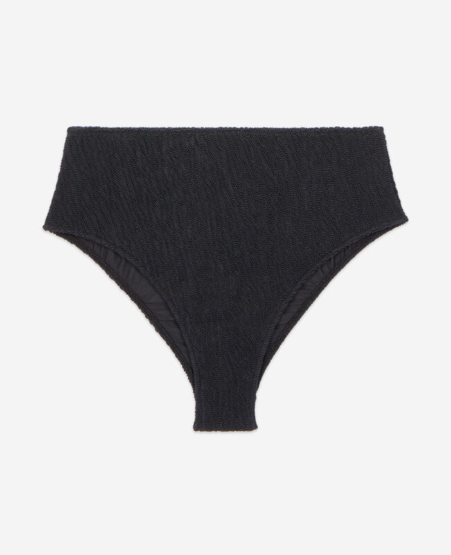 The Kooples FEMME BLACK bas de maillot de bain the kooples x luz taille haute noir 
