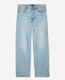 The Kooples HOMME BLUE/GREEN jean droit bleu