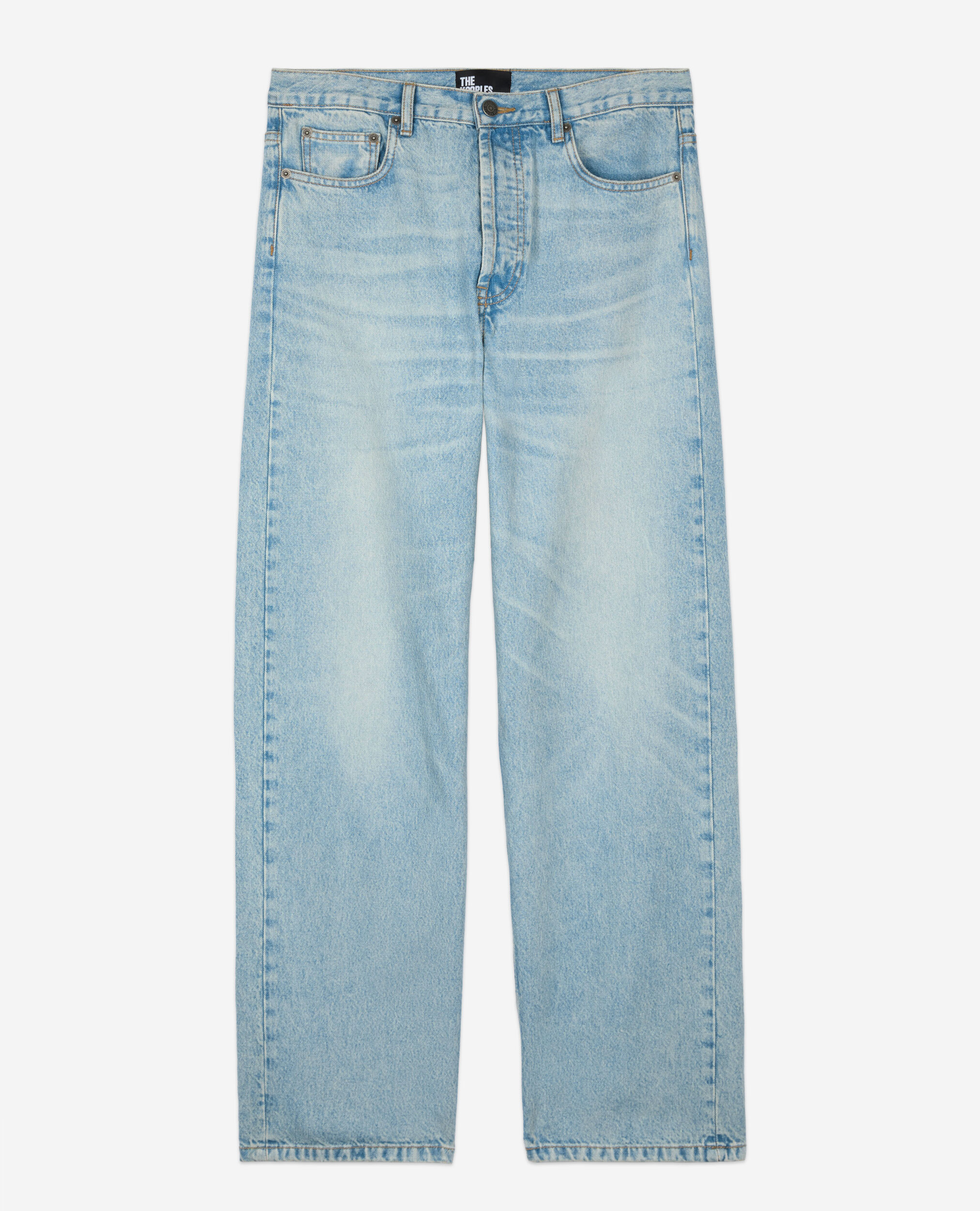 Jean droit bleu, BLUE/GREEN, hi-res image number null