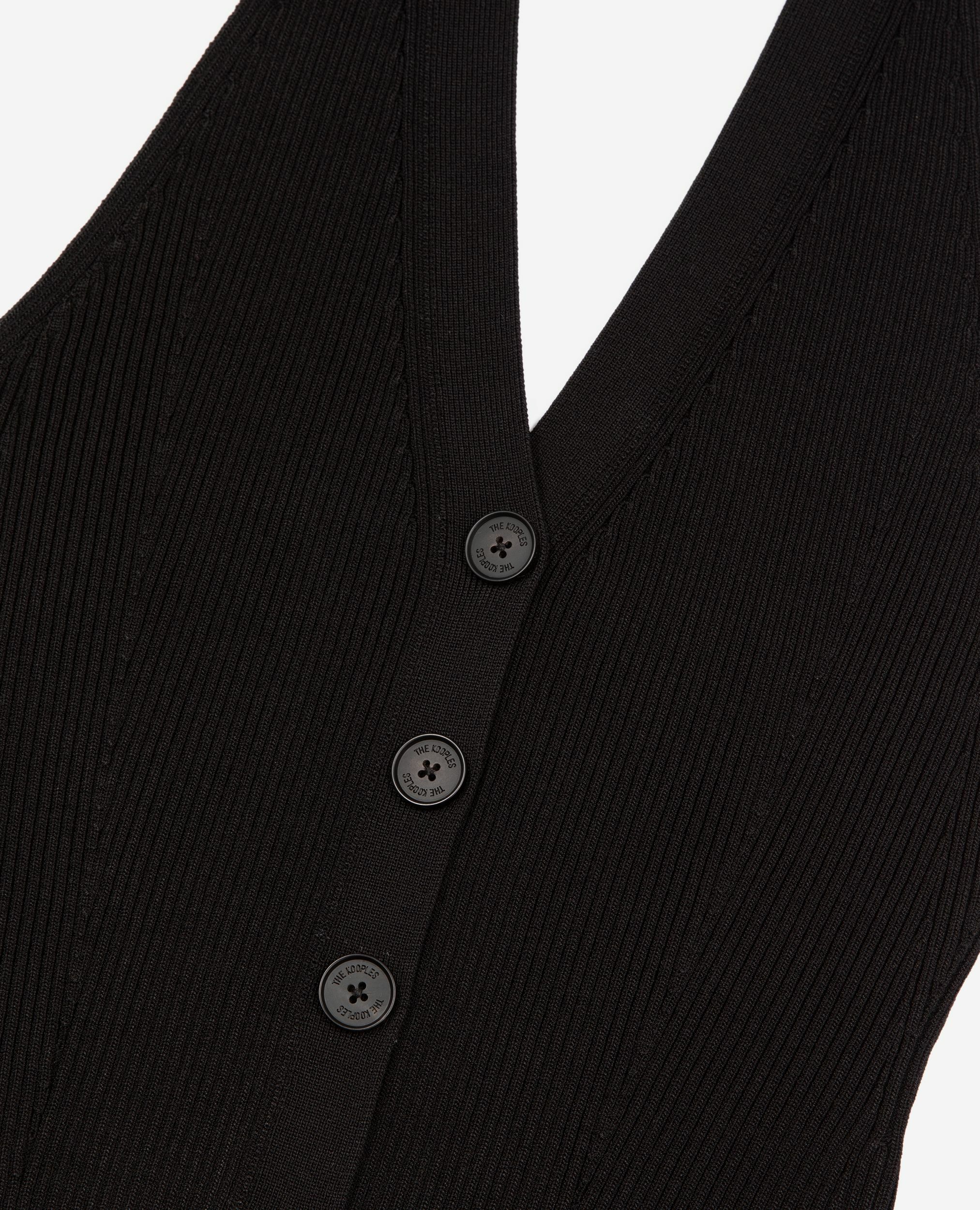 Top en maille noir, BLACK, hi-res image number null