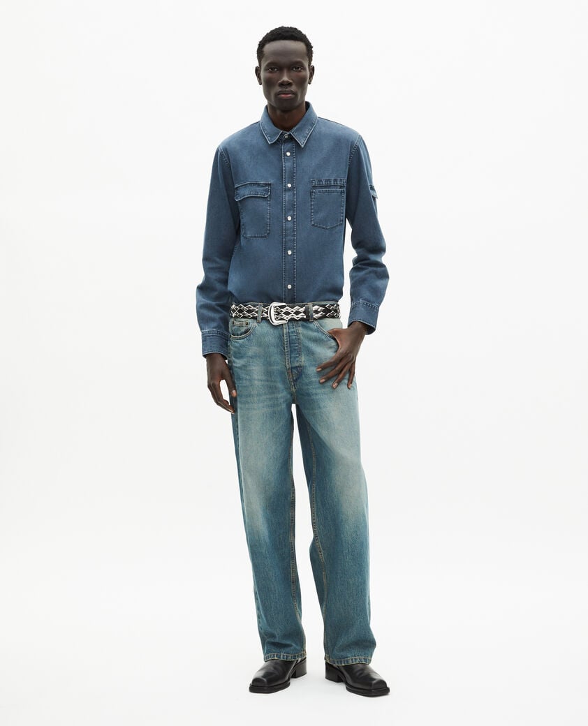The Kooples HOMME STORM chemise en denim